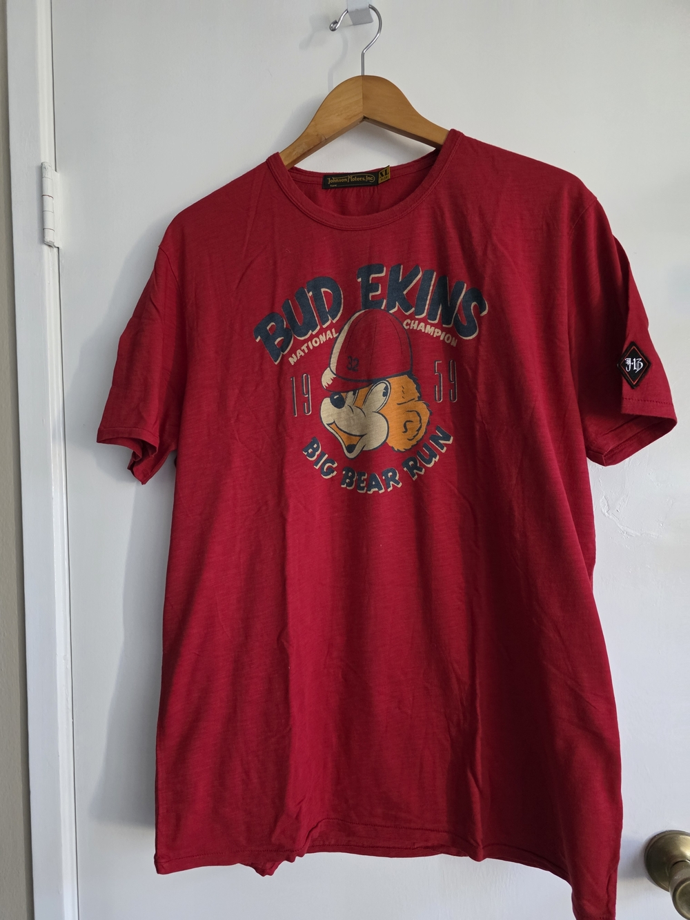 Johnson Motors Inc. Big Bear Run Graphic Tee - Red